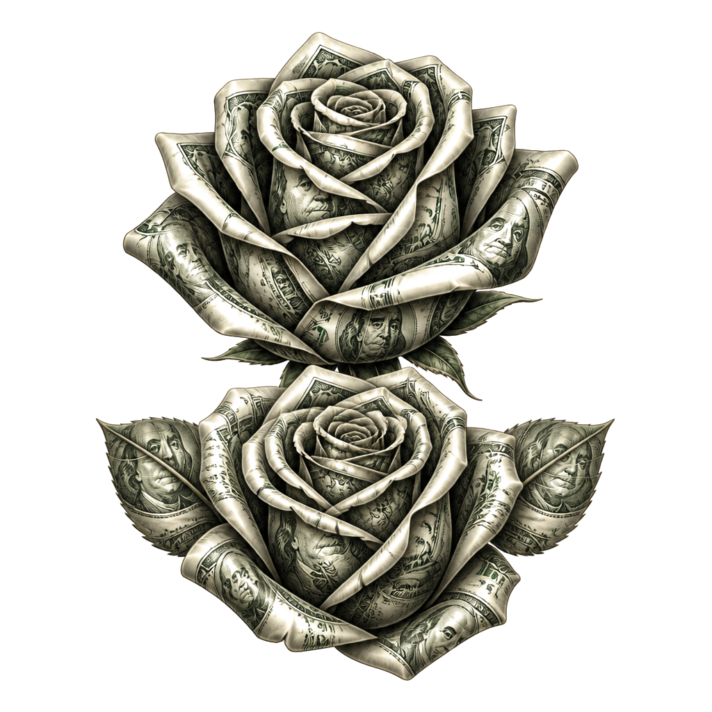 A money rose