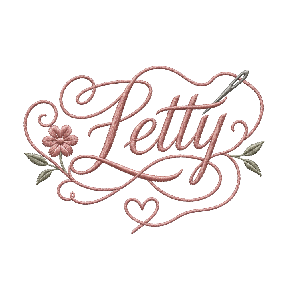 My mom loved to sew. She passed away and I want to make an embroidered looking tattoo of her name sewn into my arm with her name Letty.