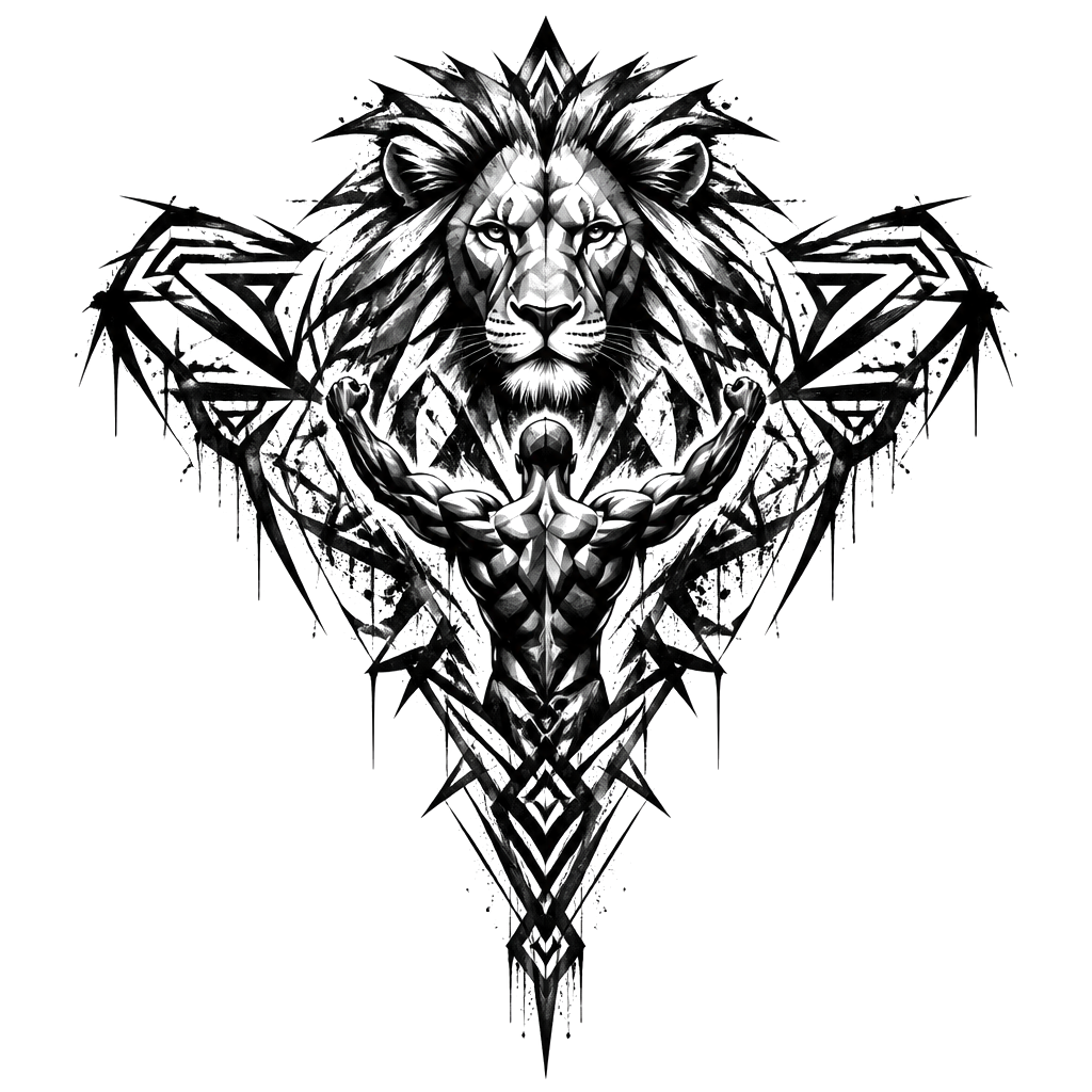 Want a tattoo that covers upper portion on my back down into the spine something showing strength