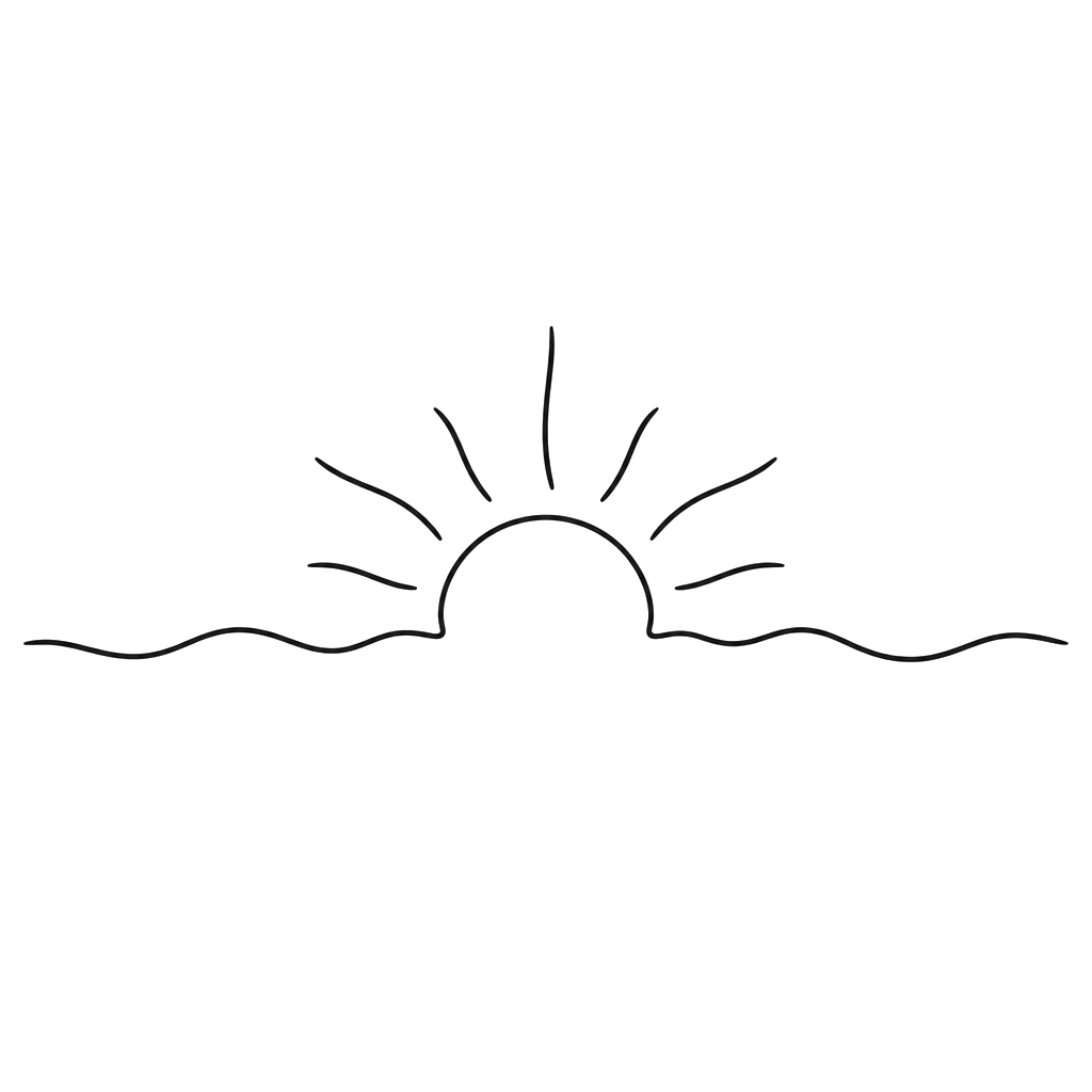 Single, uninterrupted line of Sunrise