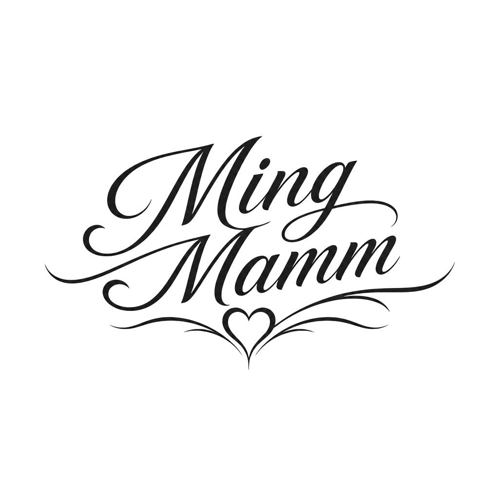 Ich hätte gerne einen Schriftzug für ein Erinnerungs tattoo in dem ming Mamm oder nur Mamm steht. 
Ich habe meine Mutter immer mamm oder Ming mamm genannt. Es soll für einen Mann bestimmt sein