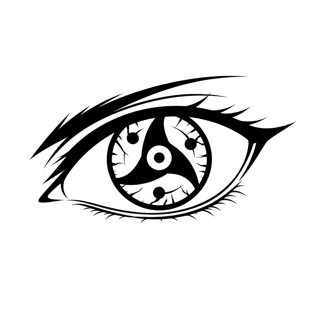 sasukes magekyou sharingan im auge