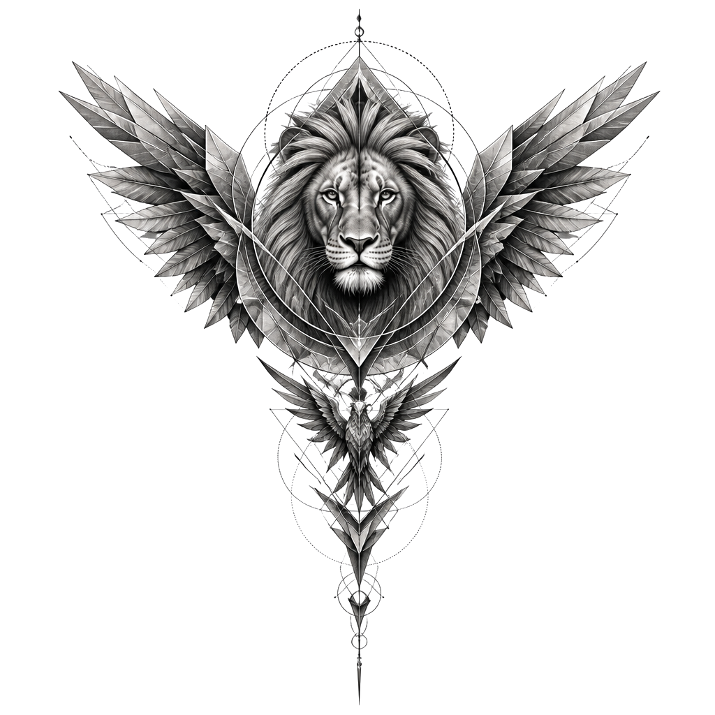 Want a tattoo that covers upper portion on my back down into the spine something showing strength