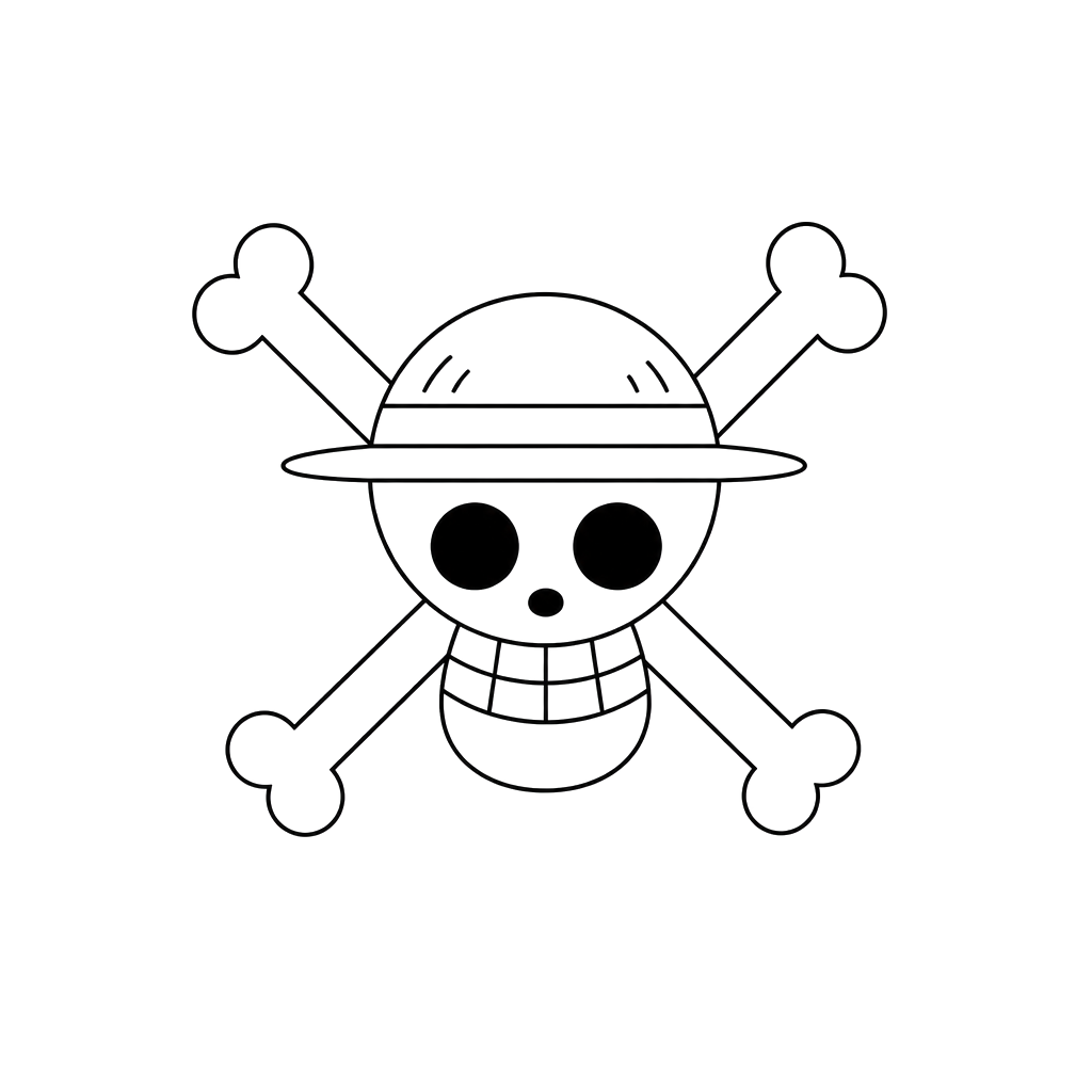 logo der strohüte aus one piece