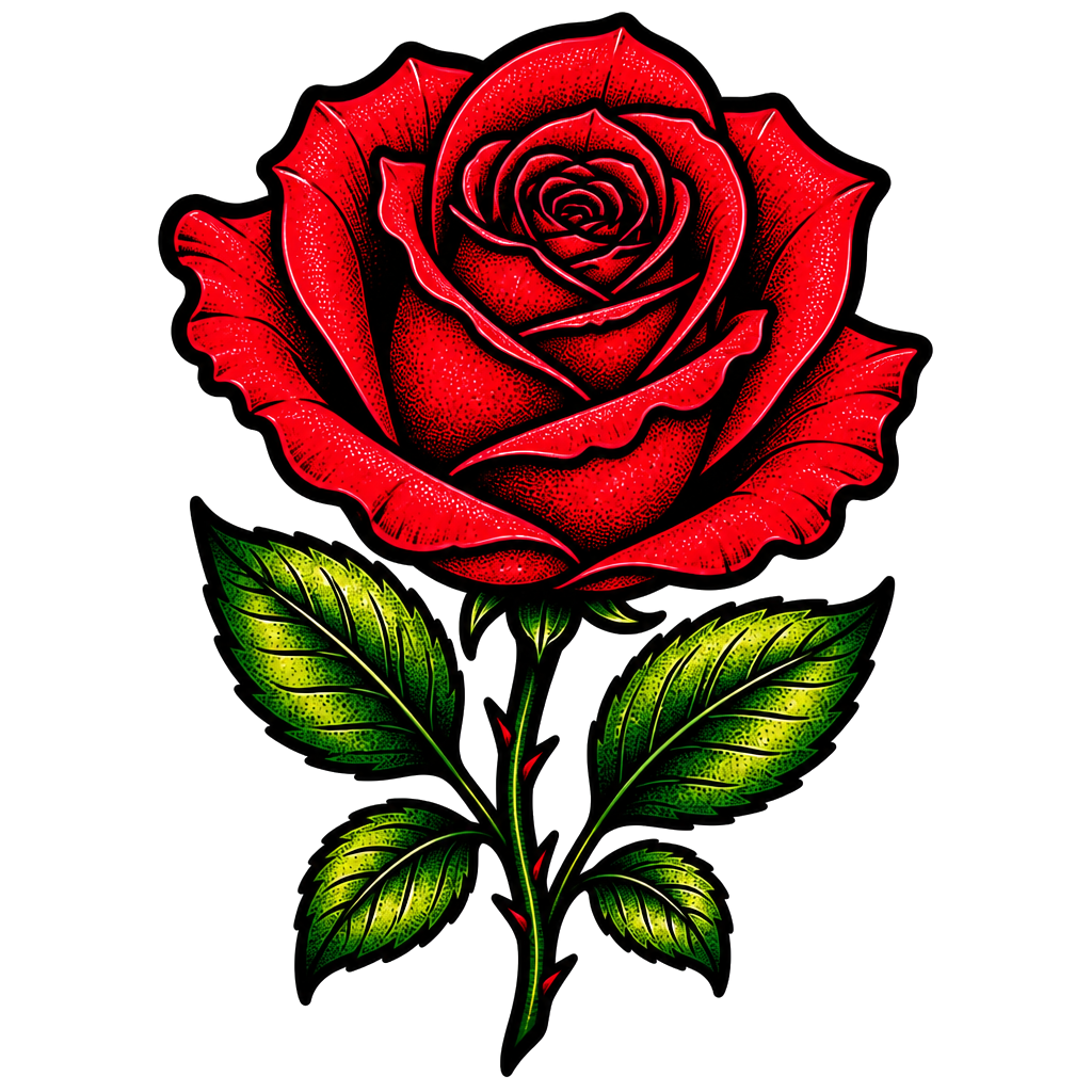 Rose red