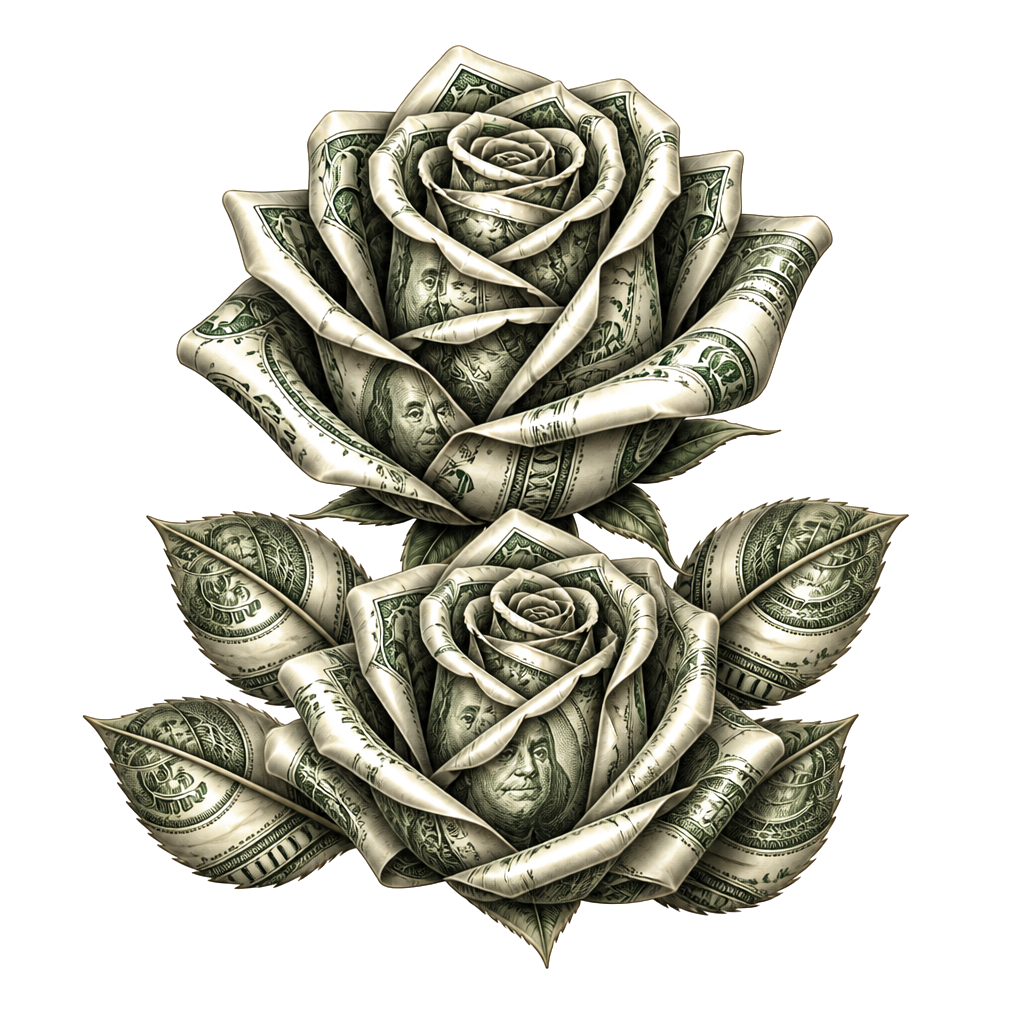 A money rose