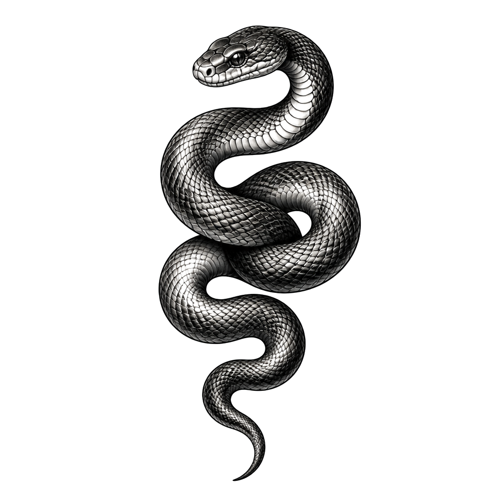 Shaded snake