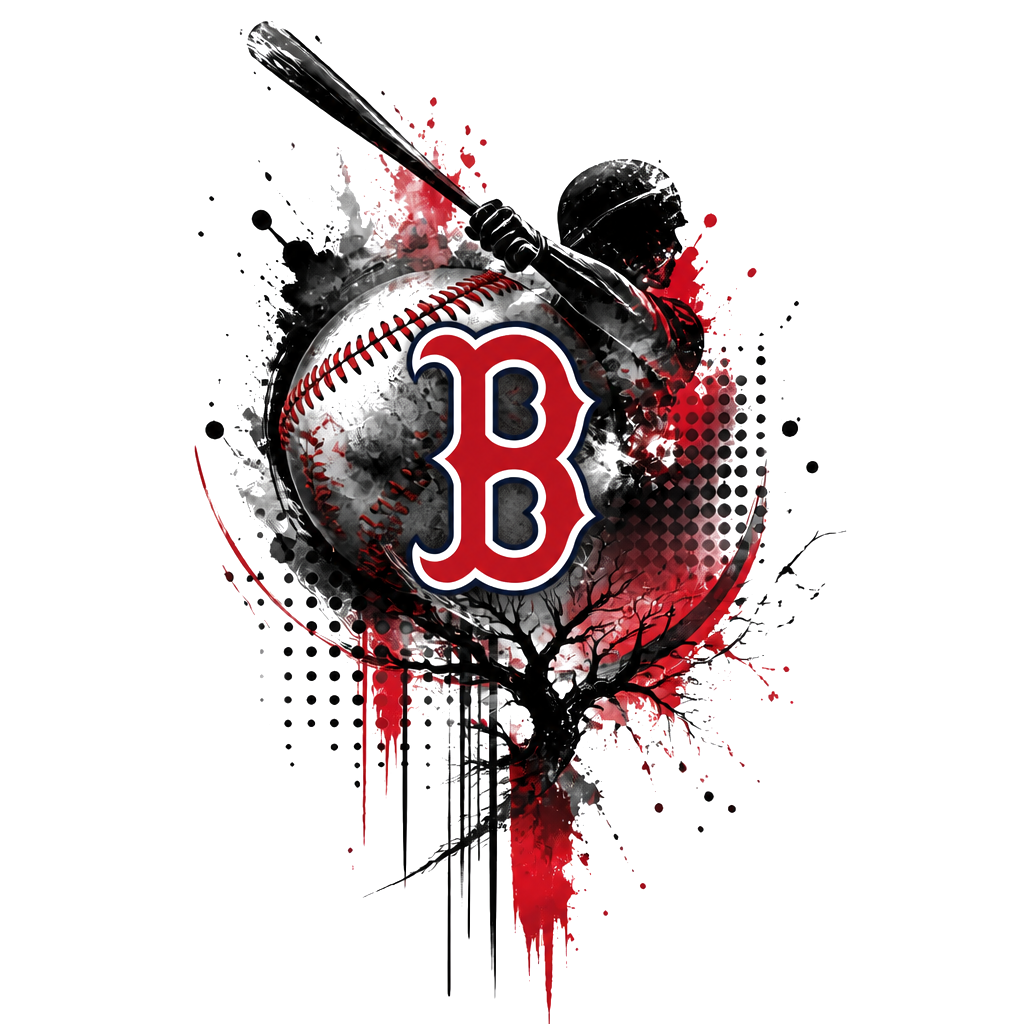 Baseball inspired tattoo including Boston Red Sox my last name ‘Gardner’
