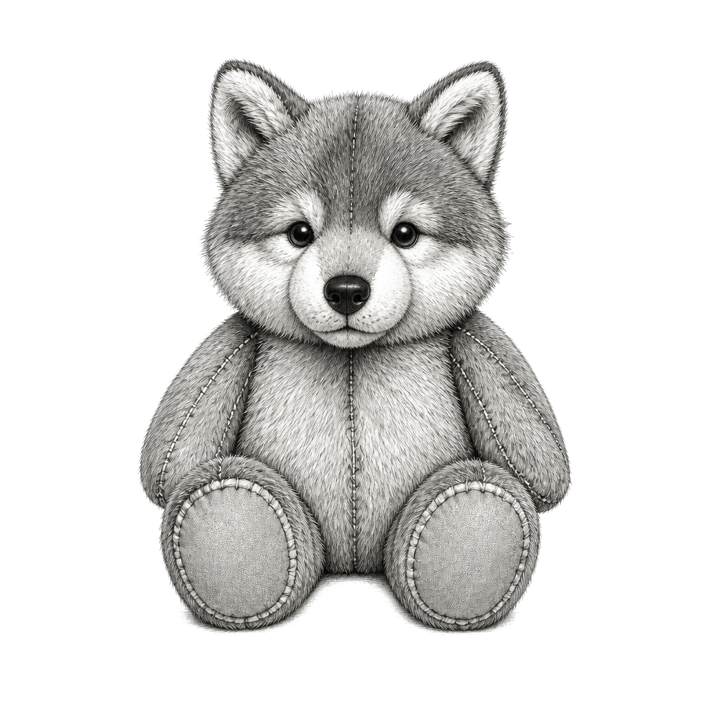 Wolf teddy