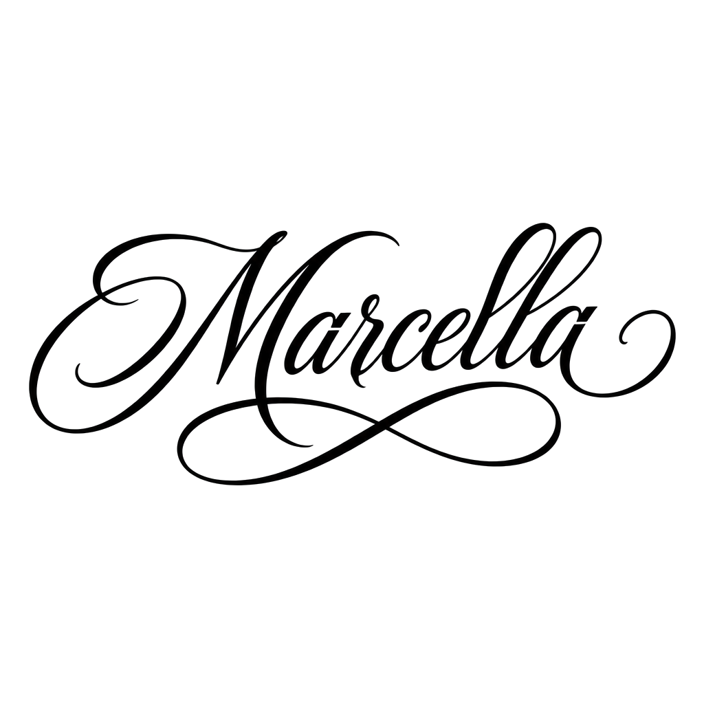 Marcella name on the hand