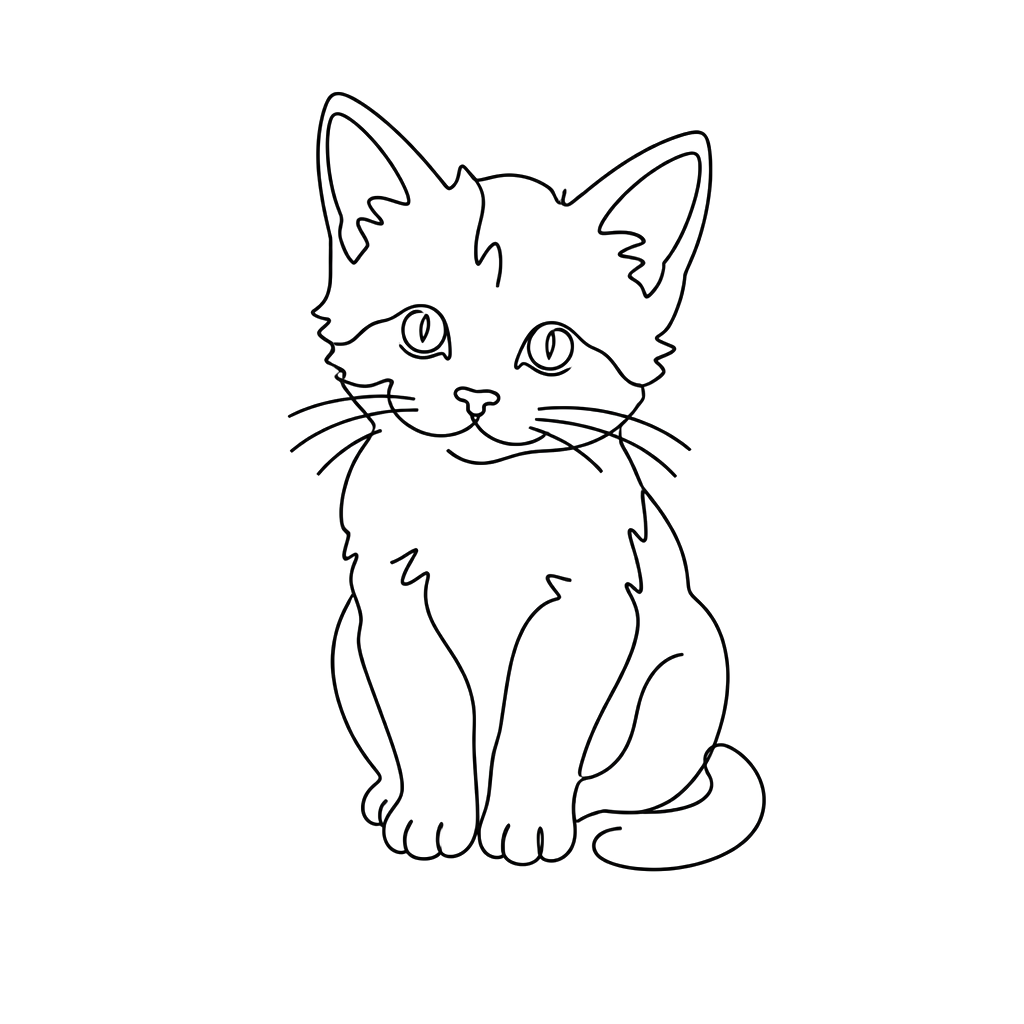 A kitten
