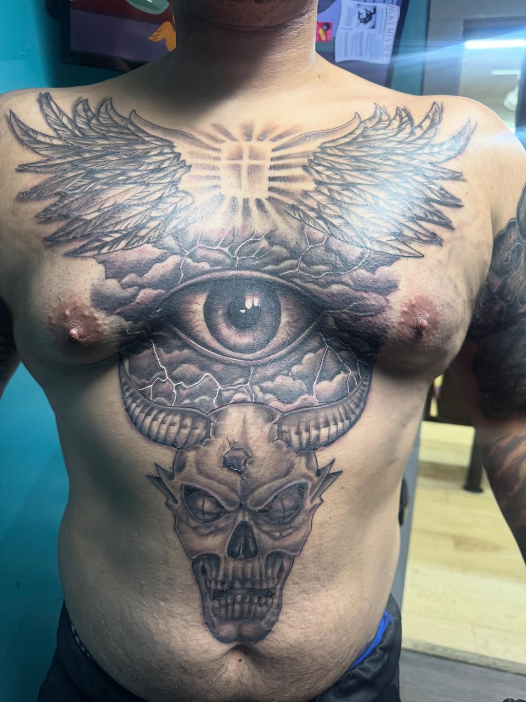 #tatsbydc #brandonG #123eastcoastink #123eastcoastinktattoos @abnormal gifts