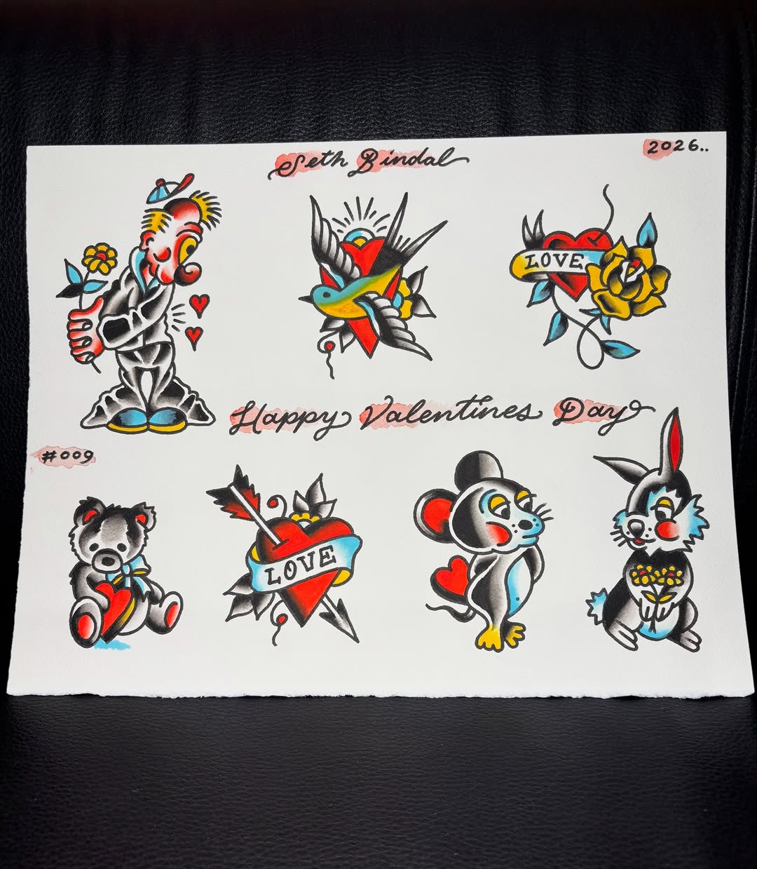 Valentine’s day / Friday 13th flash sheets available all weekend $100 - $150 and $100 off any flash on the walls!