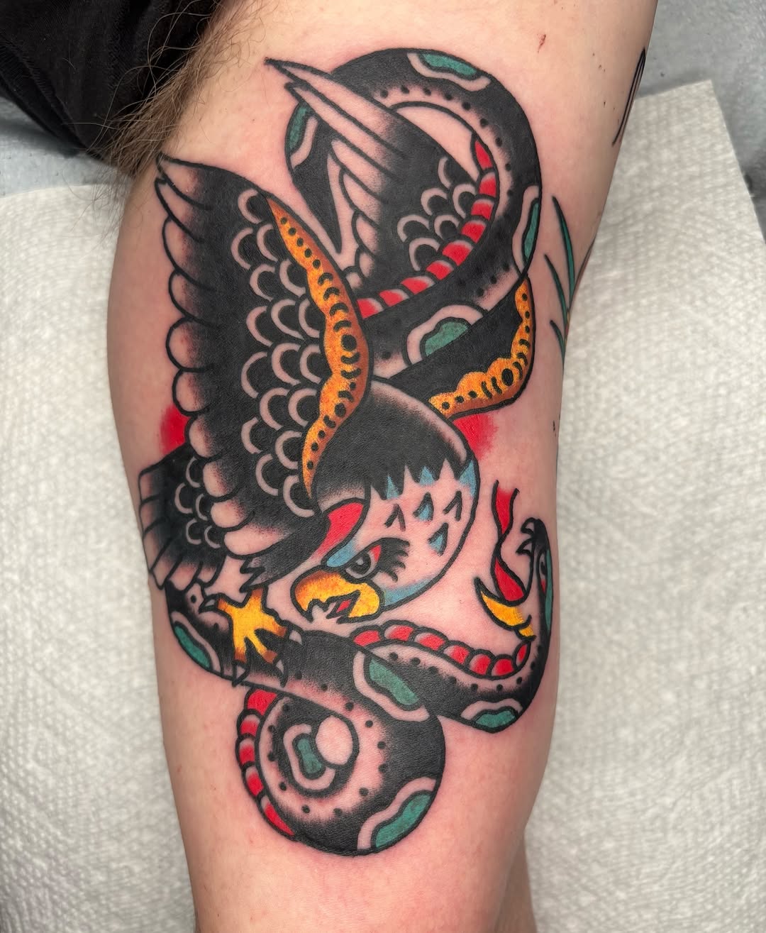 Tattoo made by @rileyguenther_ 
DM to book 