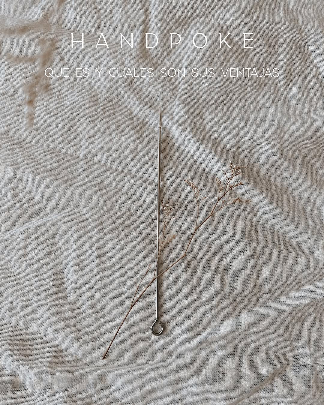 H a n d p o k e 〰️ una técnica que se remonta a los inicios del tatuaje. Artesanal, delicada y detallista, se convierte en la técnica por excelencia p