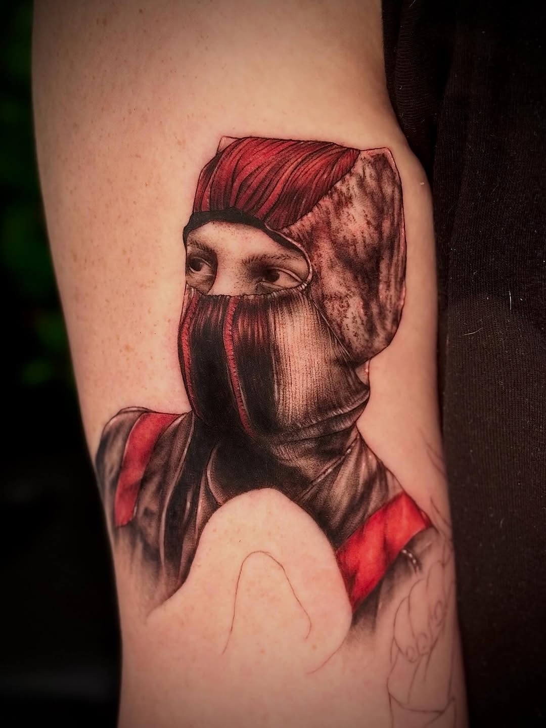 Forever grateful that I got to do this Clancy piece for Pheobe, the start of her tøp sleeve!  I’d LOOOVE to do more Twenty One Pilots themed tattoos i
