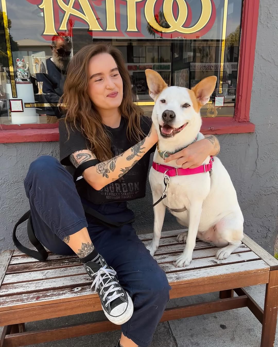 This is Shelby!
She likes having two dinners, beach sunsets, and Venus flytraps. She dislikes bro-y action movies, close talkers, and people who kill 