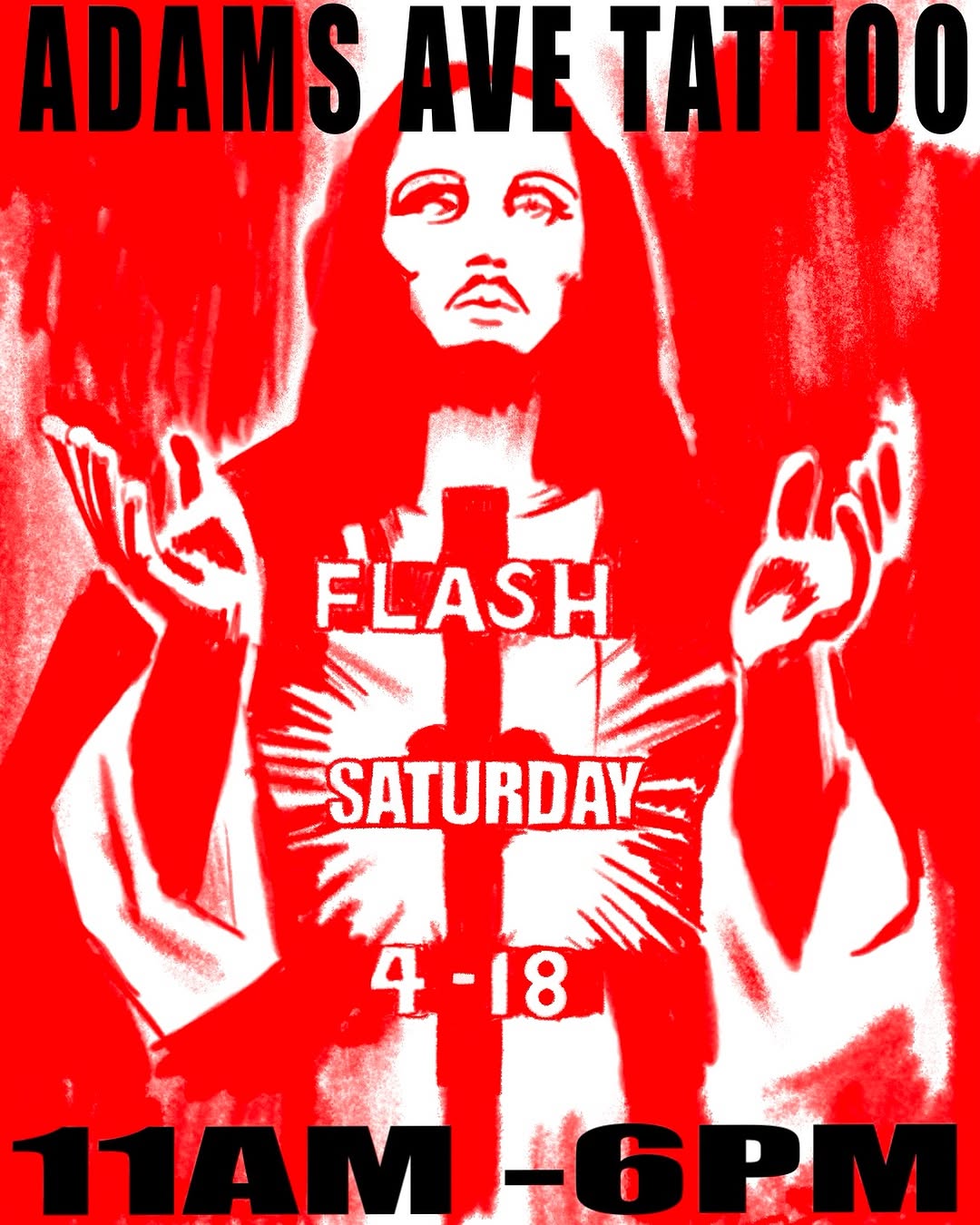 Flash Saturday coming up! Deals on flash, 11AM-6PM Arms or Legs only. First come first serve. Come through and pick from our flash book!

#tattoo #fla