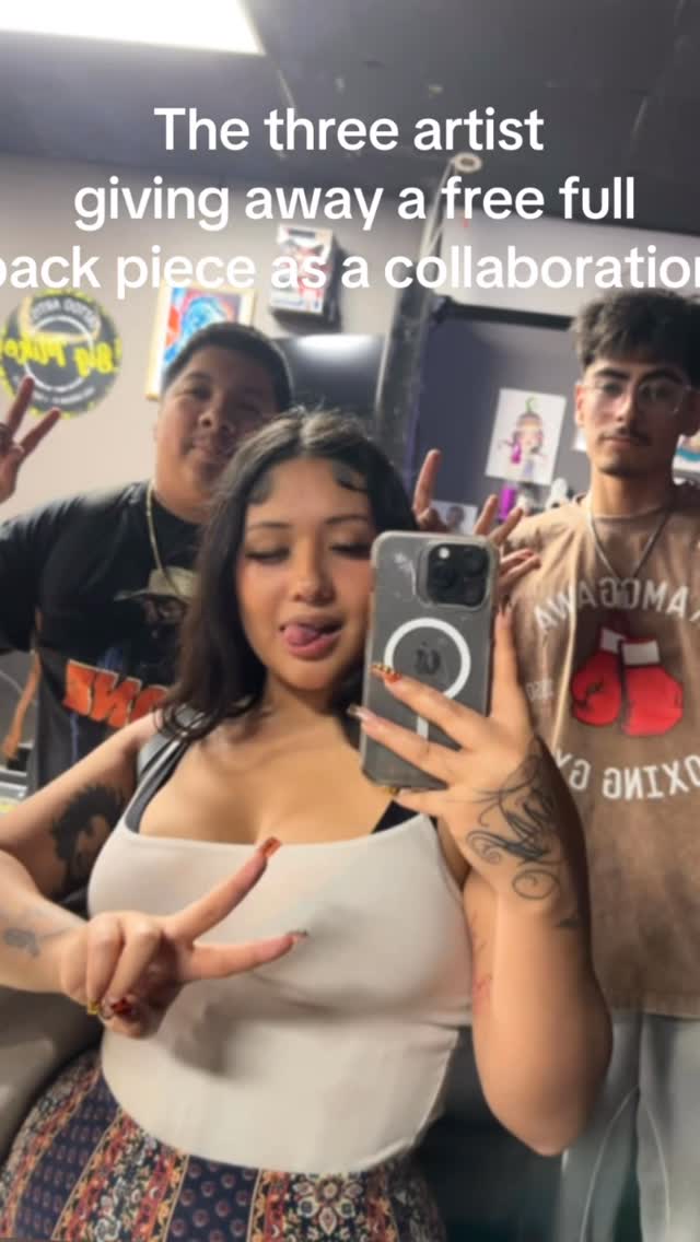 3 Artist. 1 Full back piece. Would you trust us? Stay tuned 