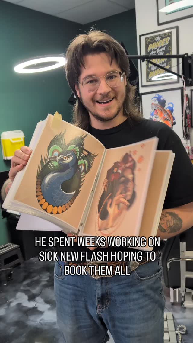 We're always happy to draw something up based on your reference photos, but if you're looking for something bold and unique - you definitely need to c