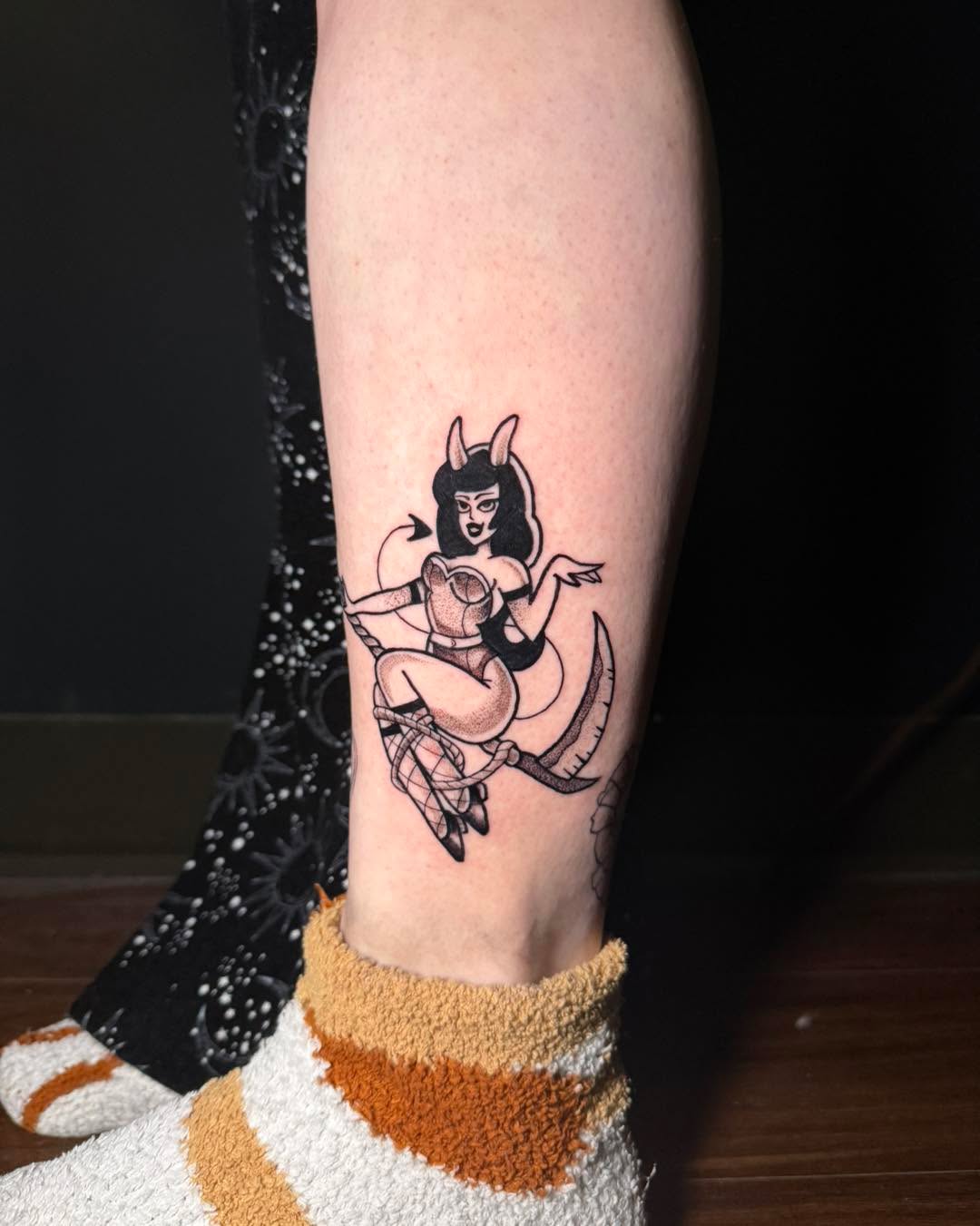 darkspiritink (Justin) and Wattmilli Tattoo (Matt) had lots of Friday the 13th fun. These are just a few of the pieces they did. Make sure to keep a l