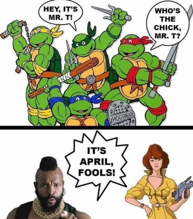 Still my favorite April Fools Day meme of all time.