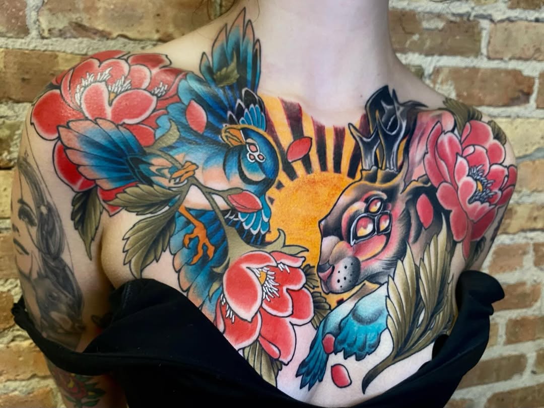 That’s a wrap on Michal’s chest we started back in the fall! Thank you for the trust and steady commitment to finish it before my leave. It’s been a r