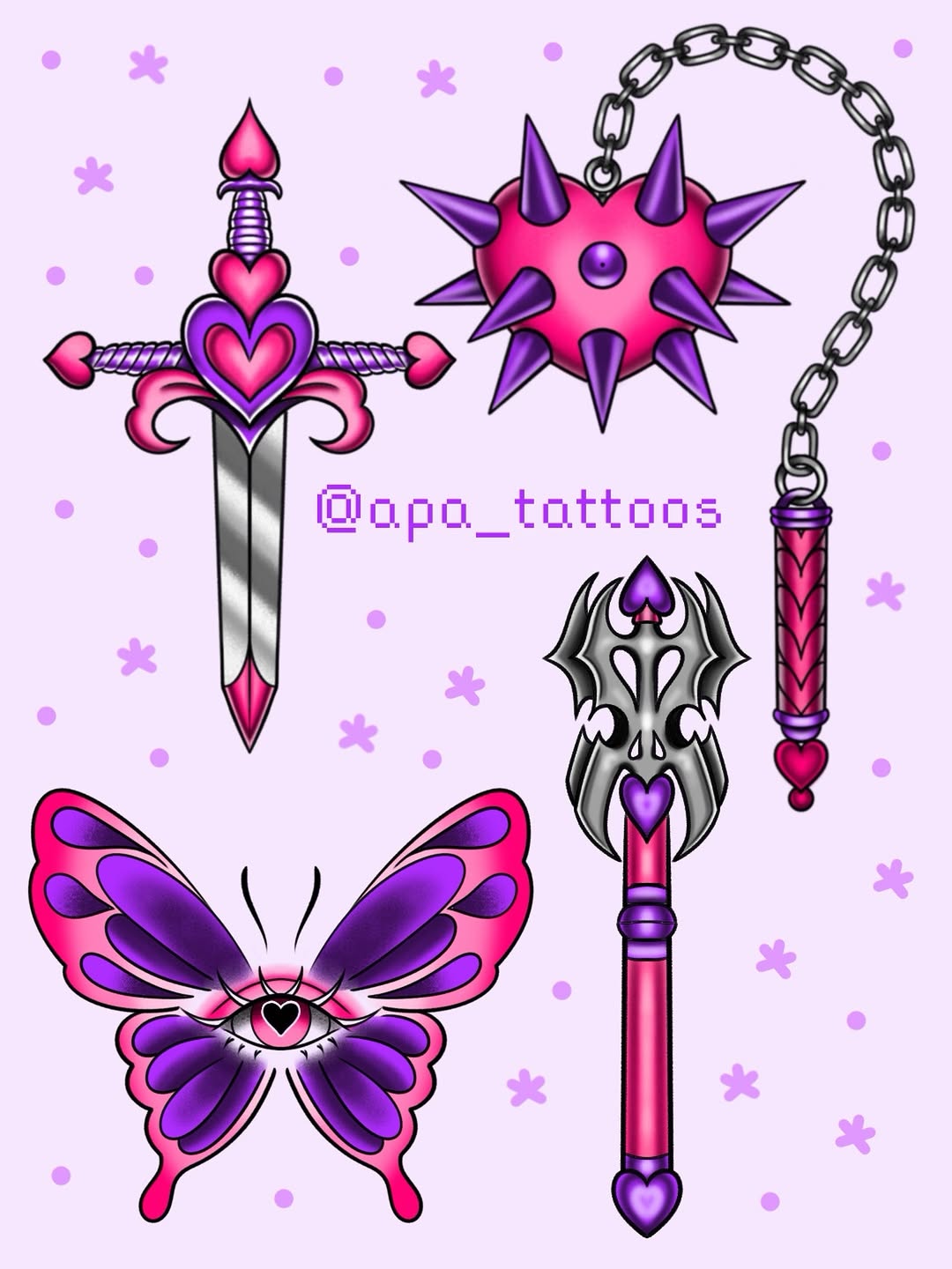 21 Blooms Spring Flash Event is happening this Saturday!!! These are my designs for the event and I’d love to tattoo them 
I will be out on Friday hel