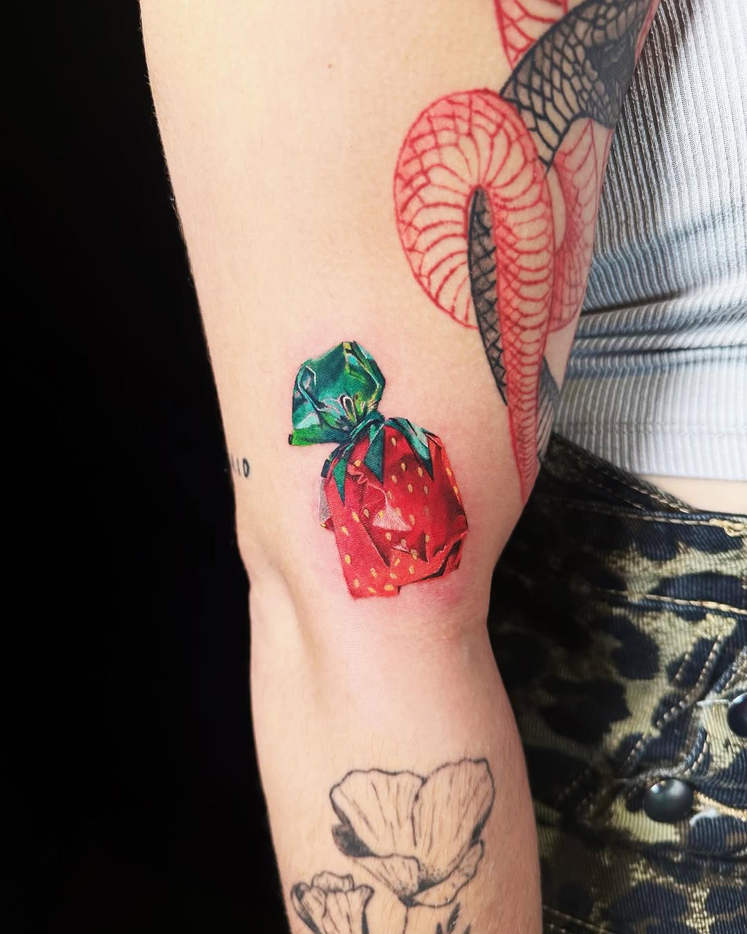 candy#realistictattoos #colortattooartist #candytattoo #houstontattoo