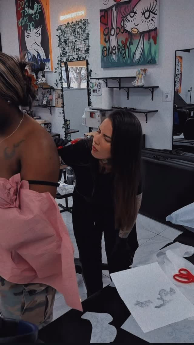 Process ✍

• Tattoo Artist: @imaginariumink 
 15200 Jog Rd D2 Delray Beach, Florida

#tattooshop #tattooartist #tattooideas #tattooart #tattooflorida