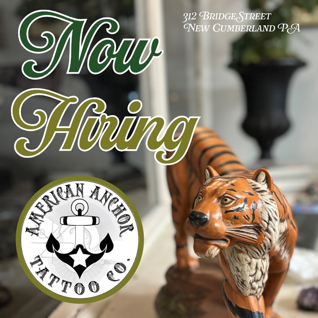 Now Hiring ⚓️ 

Chair is Open for an Experienced Tattooer with a Minimum of 3-5 years experience. 

No Apprenticeships

No Egos, No Drugs, No Alcohol
