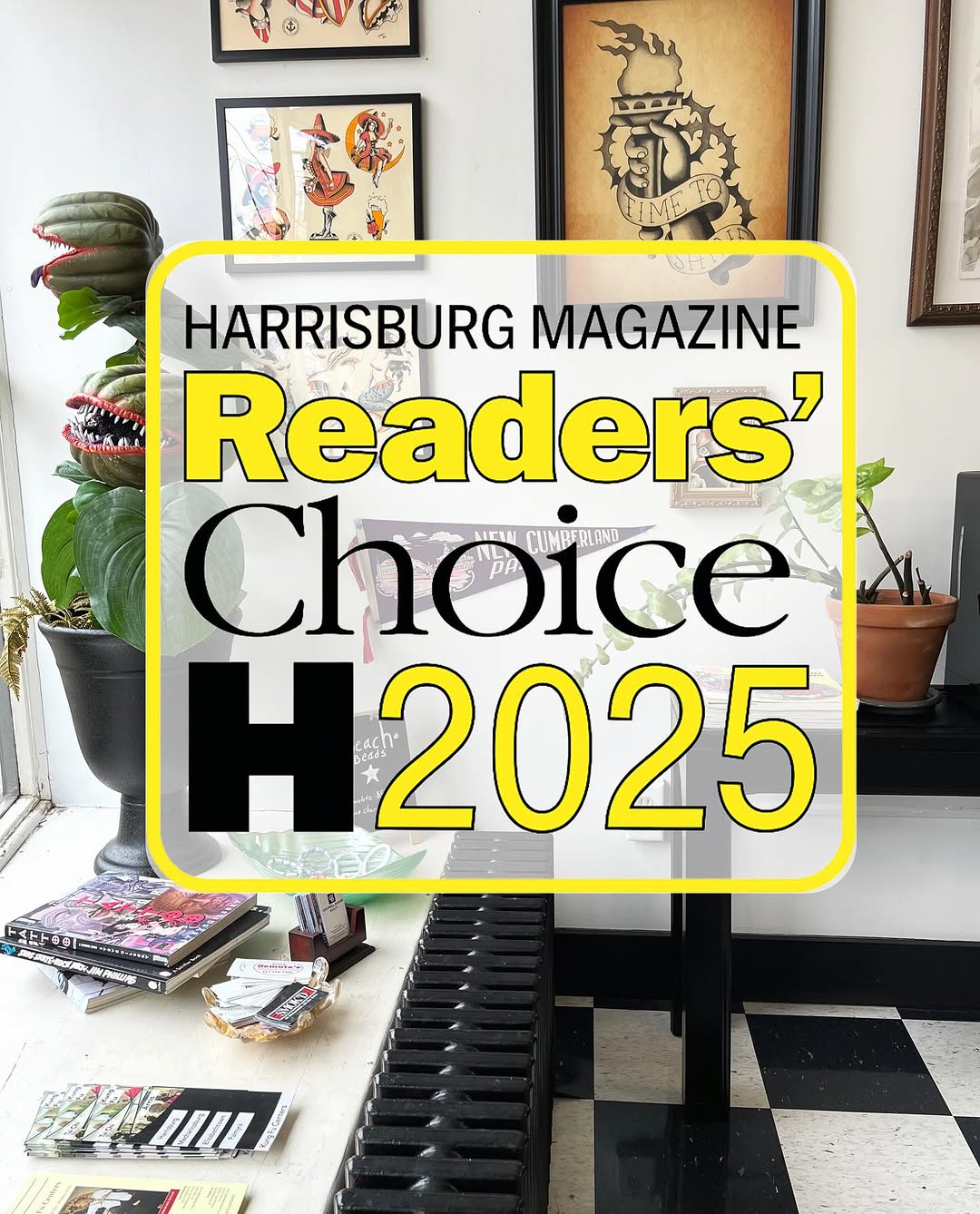Thank You Friends! Super stoked for Our Family Shop to be named “2025 Readers Choice” in @harrisburgmagazine  Still can not believe we opened these do