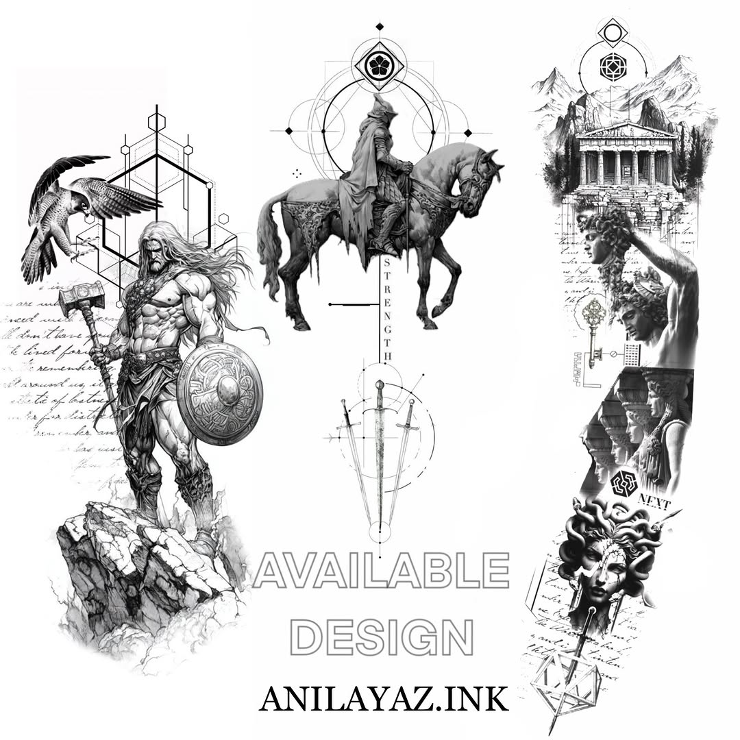 Toplam 10 sayfadan oluşan, tamamen bana ait 29 adet özgün dövme tasarımını portföyümü geliştirmek amacıyla uygun fiyatlarla çalışıyorum. 

Bu süreçte 