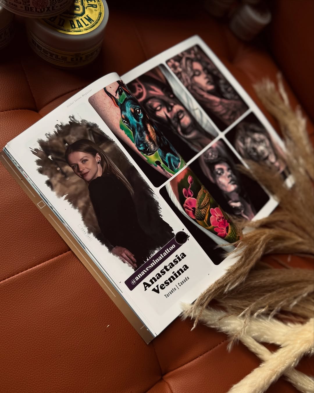 Thank you @globaltattoomag 
With love and support from @hustlebutterdeluxe 
.
.
.
.
.
#tattoomagazine #tattooart #inklovers #inkonskin #inkart #tattoo