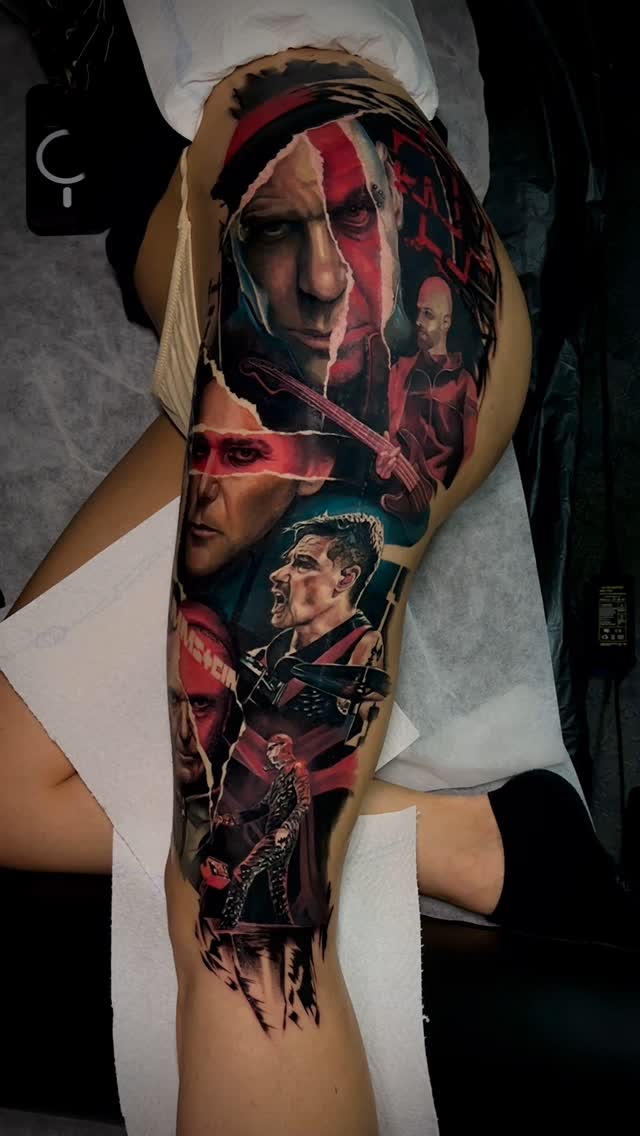 ❤️‍Ein Rammstein-Projekt, das unter die Haut geht – im wahrsten Sinne des Wortes 

Heute möchte ich euch eines meiner besonderen Tattoo-Projekte zeige