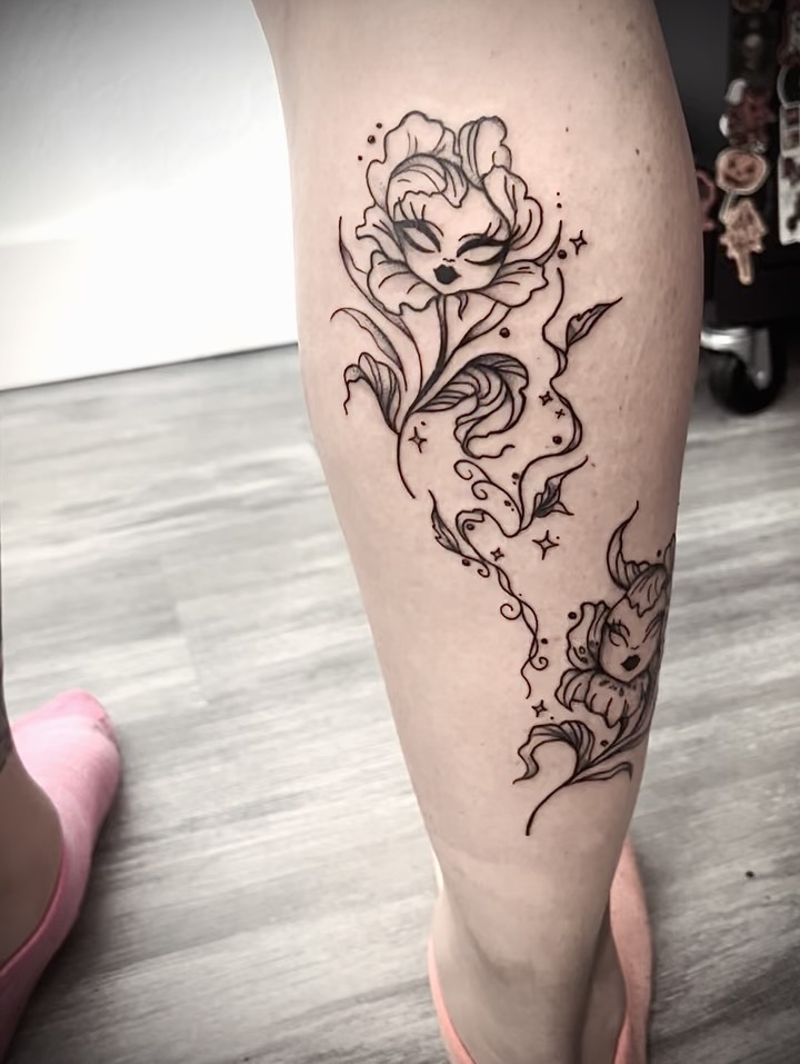 pair of flower girls from today✨