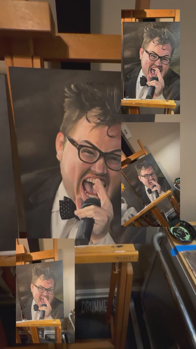 Just finished my first oil portrait and I’m pleased with how it turned out ! I've gained a new appreciation for the process - it's challenging, but so