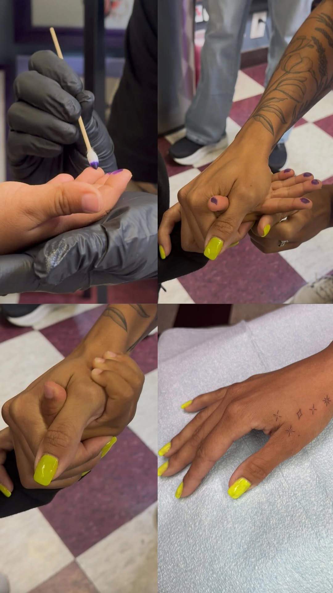 Happy to do something special for my girl Steph and her 3 year old son Max! Thank you both for spending your day with me 
#meaningfultattoo #motherson