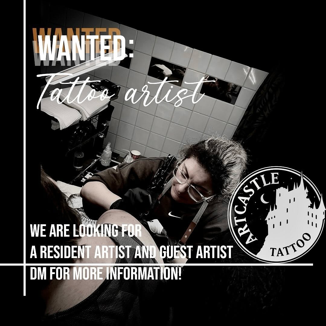 Join our passionate team as a skilled Tattoo Artist. 
We are looking for a talented individual with an eye for detail, creativity, and a strong portfo