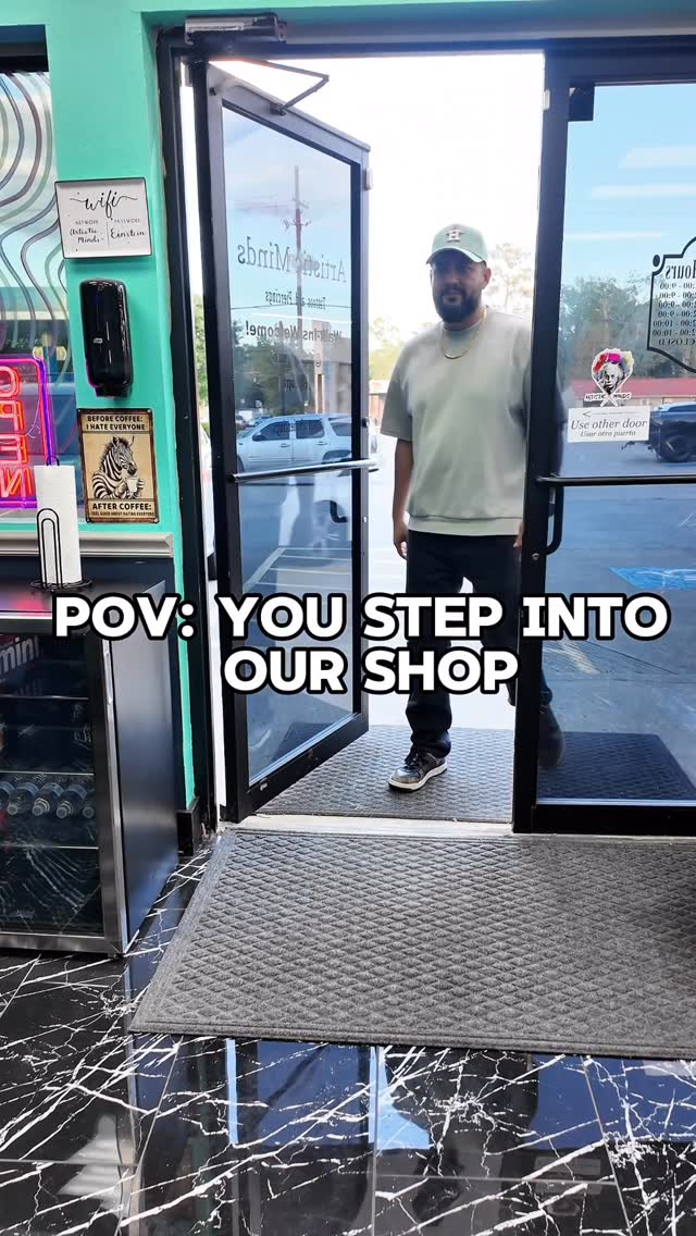 We love good old fashioned hospitality at our shop!! 
#houstontattooartist #besttattoos #blackandgreytattoo #texasinked #skinandinkmagazine