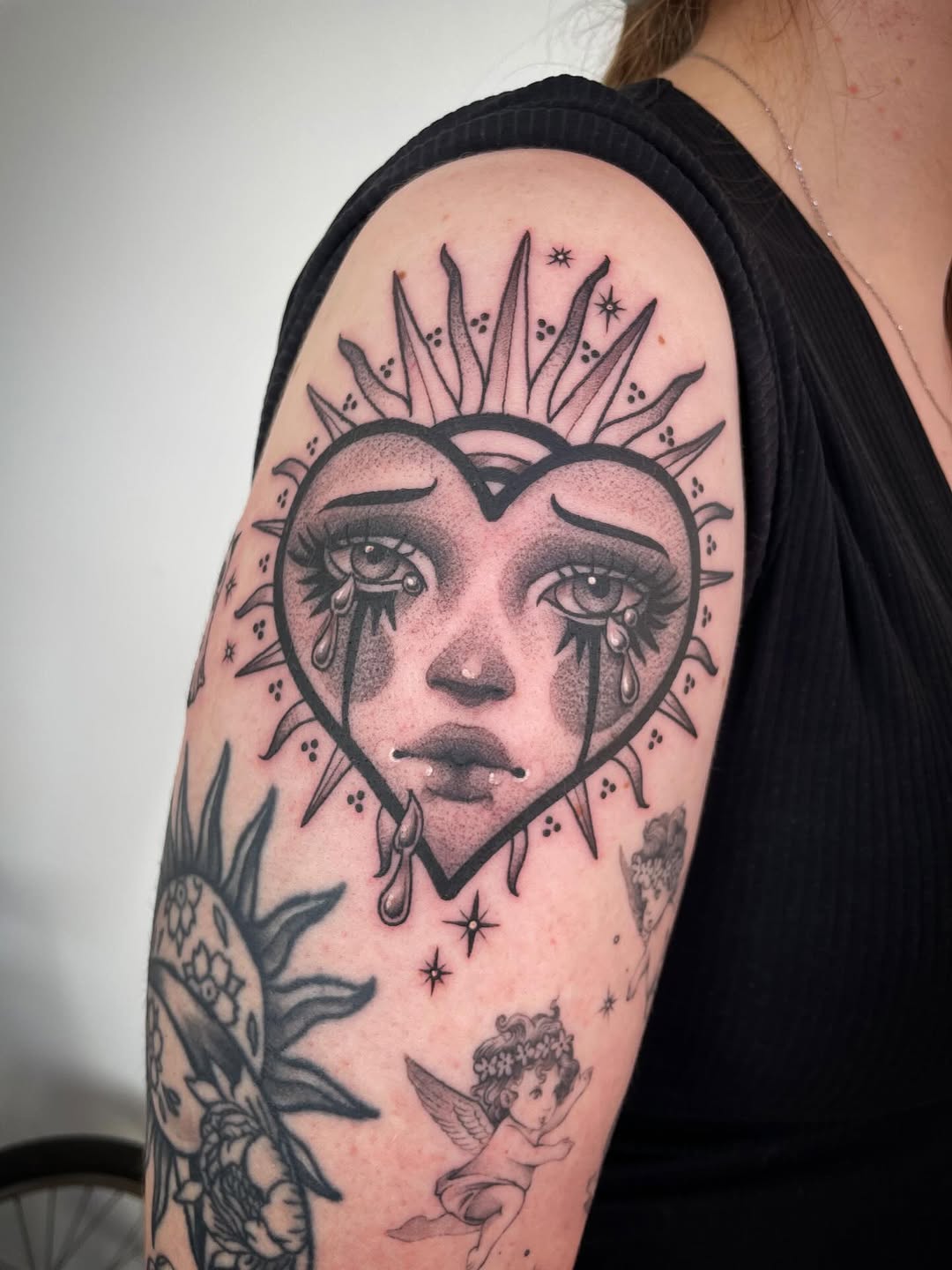 ✨¡Muchas gracias @catiesmith17! How do you say I love your tattoo in Spanish? You’ll have to take me with you next time ✨ 

#blackandgrey #tattoo #pet