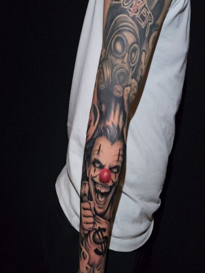 Thank you for trust @koutsavliss 
sleeve black and gray 
Tattoo artist @nikos_athensinktattoo 
#athensinkstudiotattoo #tattoocustom 
#Tattoo #tattoost