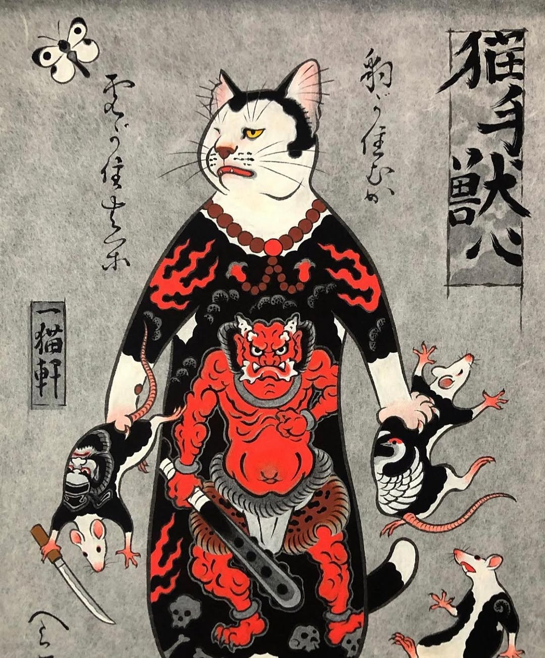 [SWIPE] Guest Post:@ horitomo_stateofgrace
Cats as you have never seen them before.

Follow for more daily content 

#tattootime #tattoosociety #artta