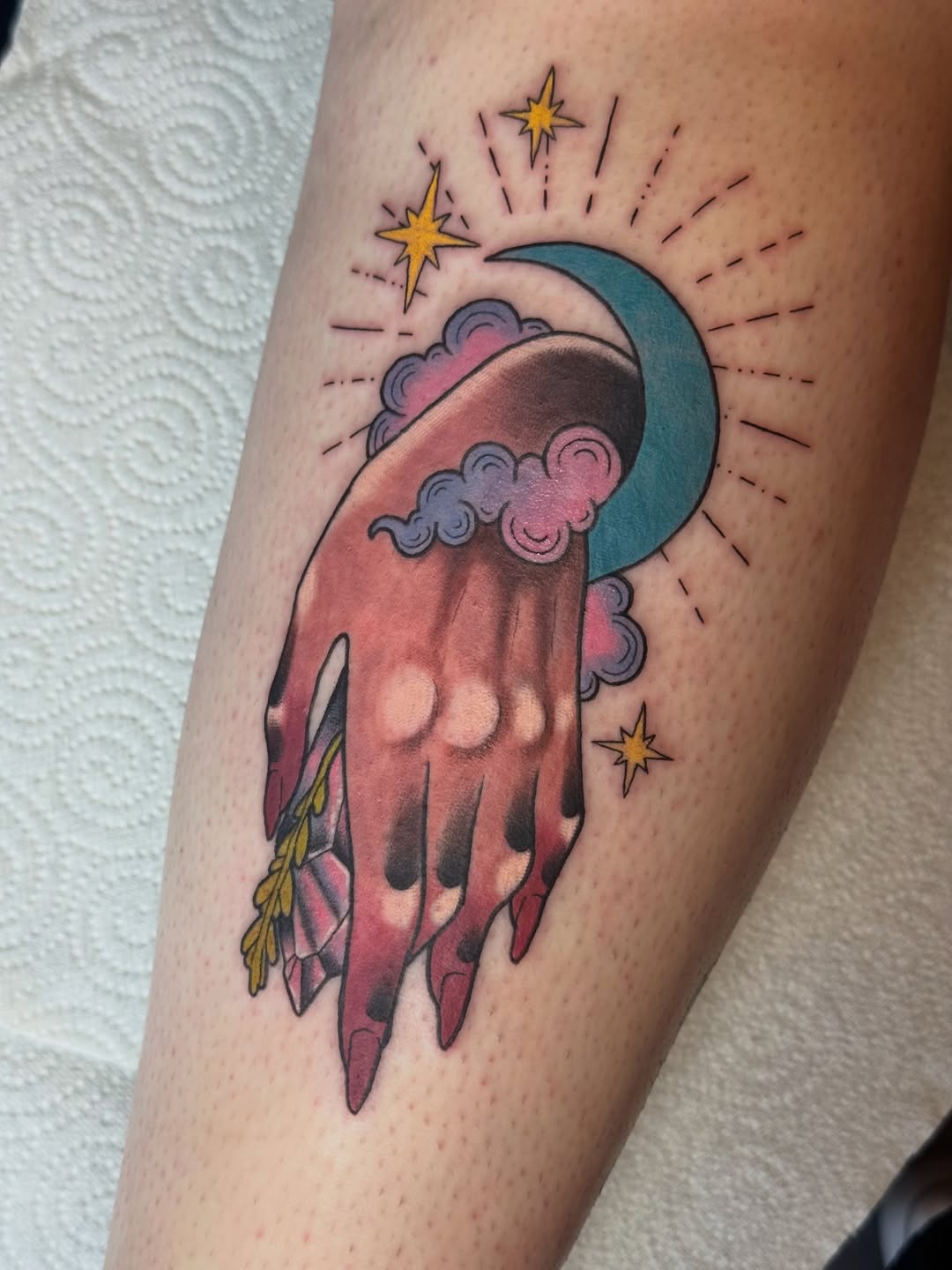 Thank you Nicole for trusting me with the most vague request of something witchy or celestial and for yapping with me about video games, my 2nd favour