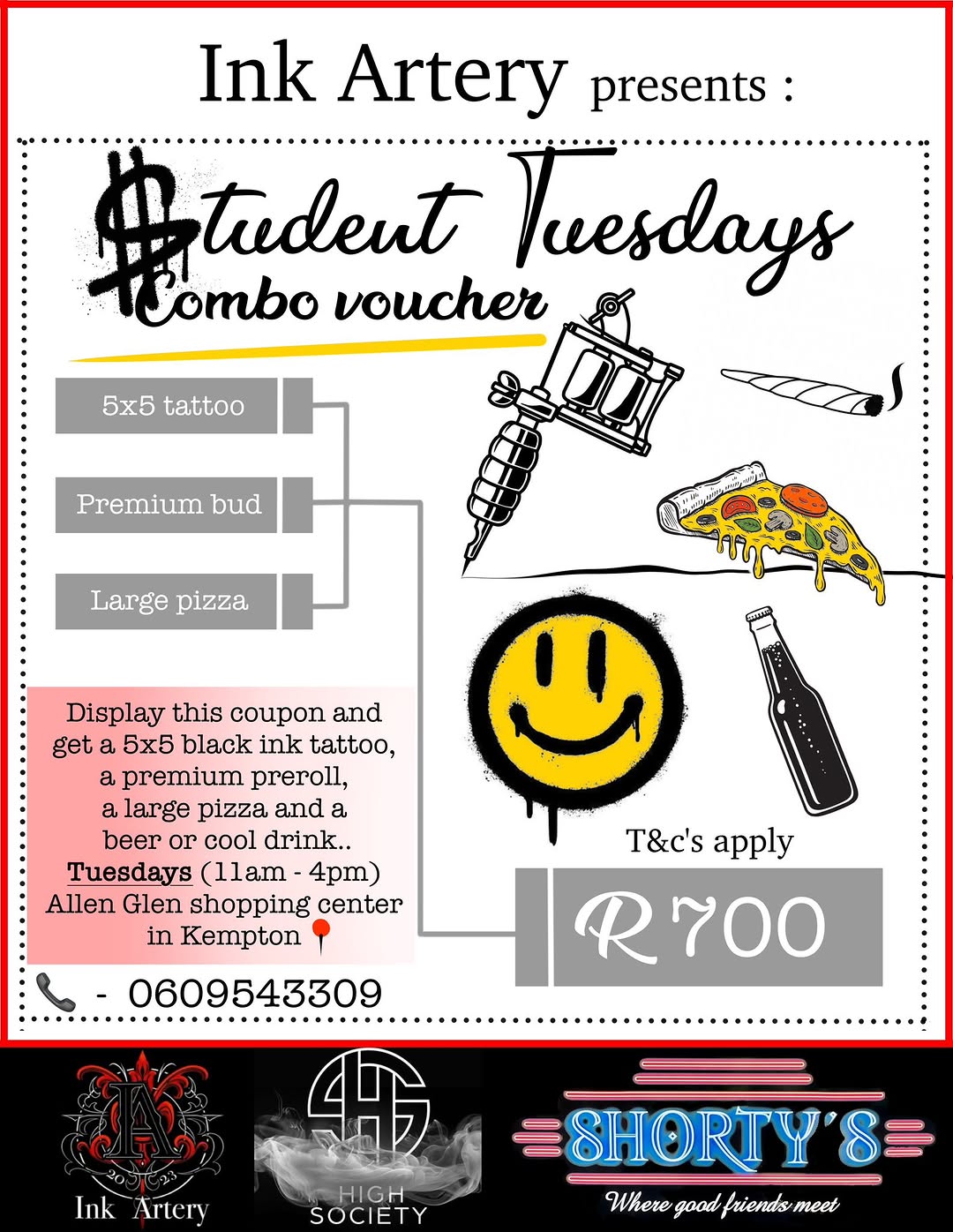 Past, present and future students qualify..(18 - 80) 