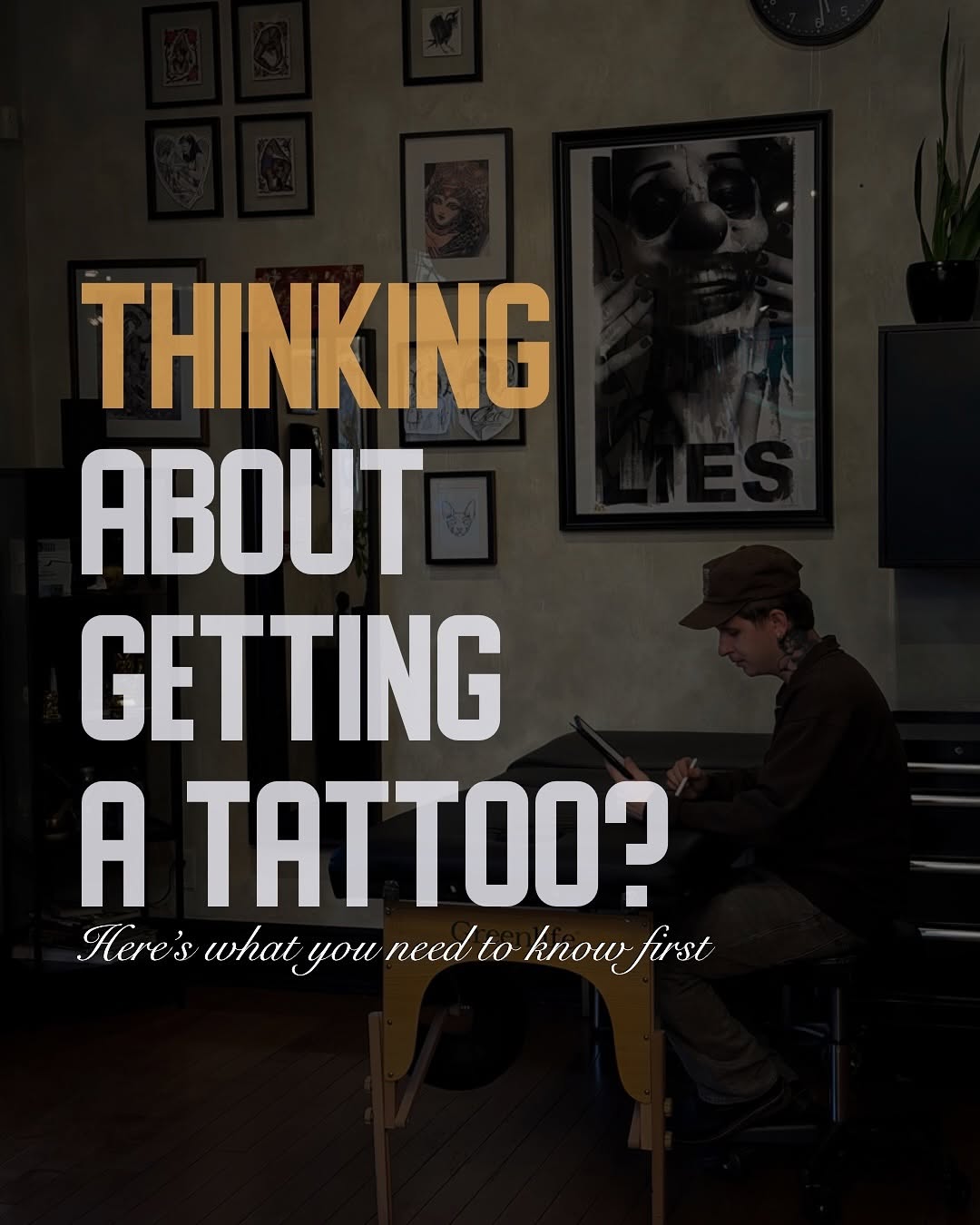 Here’s some frequent and not so frequently asked questions before tattoo appointment.