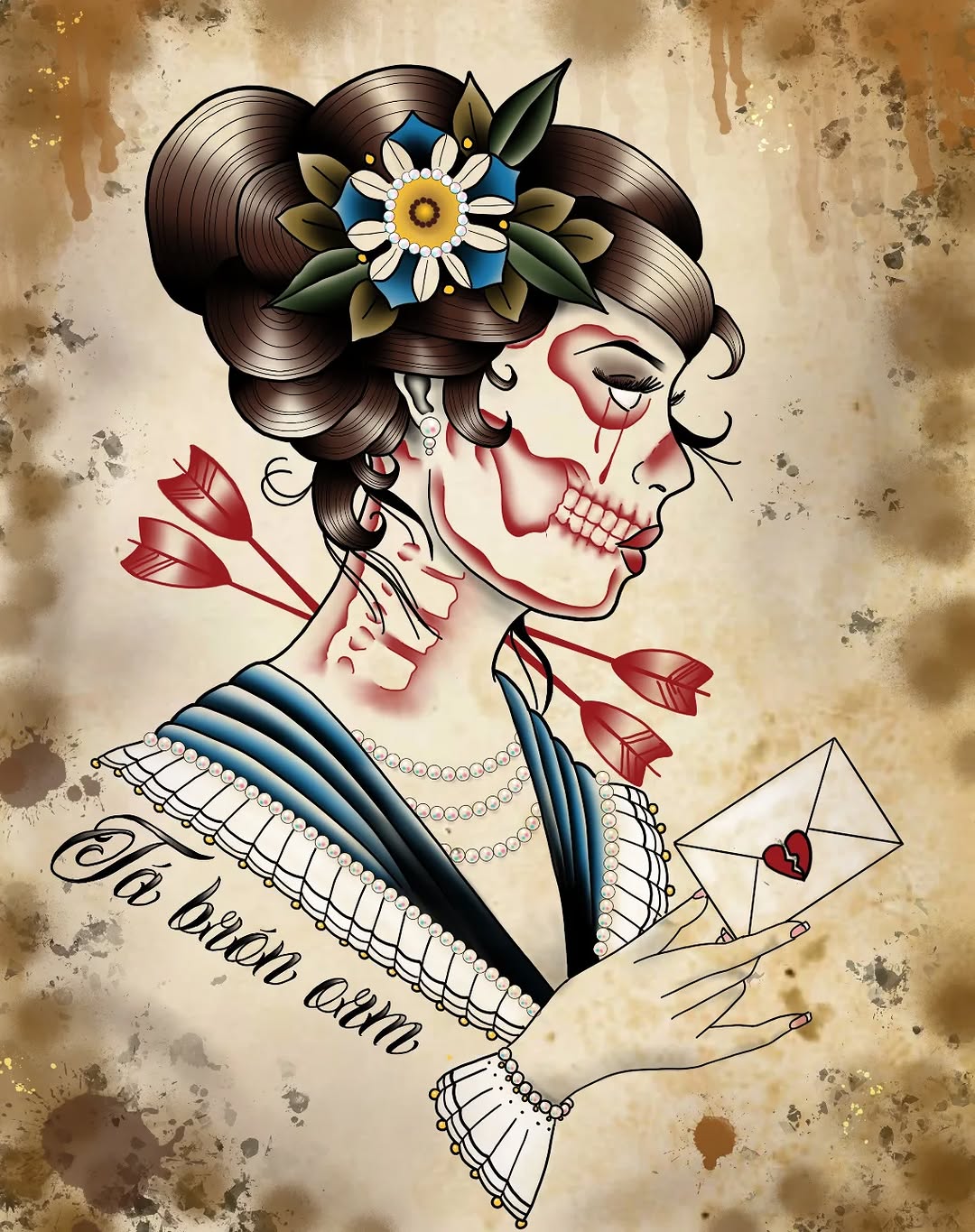 The Irish language is very beautiful, literal and poetic. Tá brón orm - I'm sad/I'm sorry