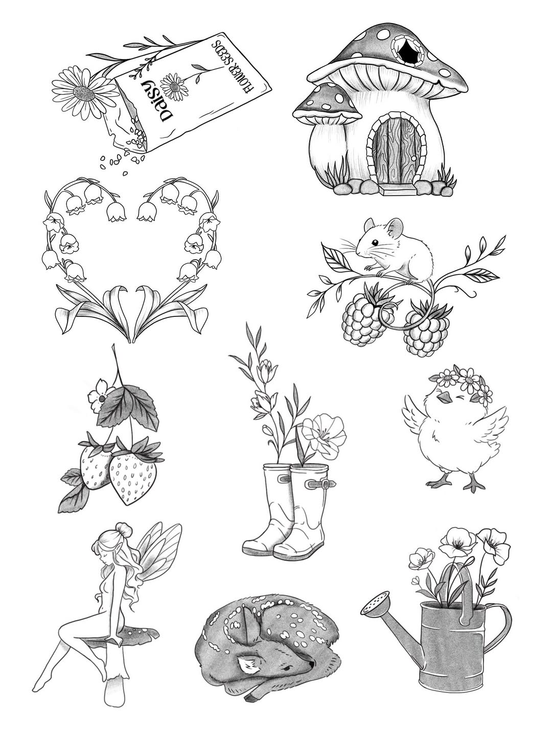 Spring Flash sale incoming! 

All through April and May, my spring flash sheet is $80 for linework only, $100 for black and grey, and $125 for color!
