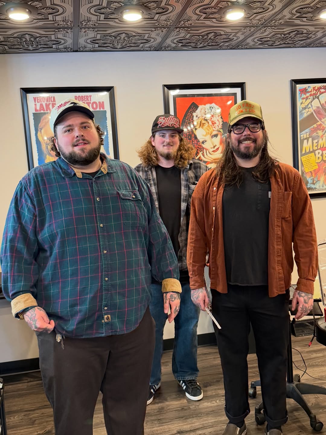 The boys @kschwenntattoos @jastattooer and @billie.slugs are here from Kenosha and ready to tattoo YOU! Walk-ins or call for an appointment. They’ll b