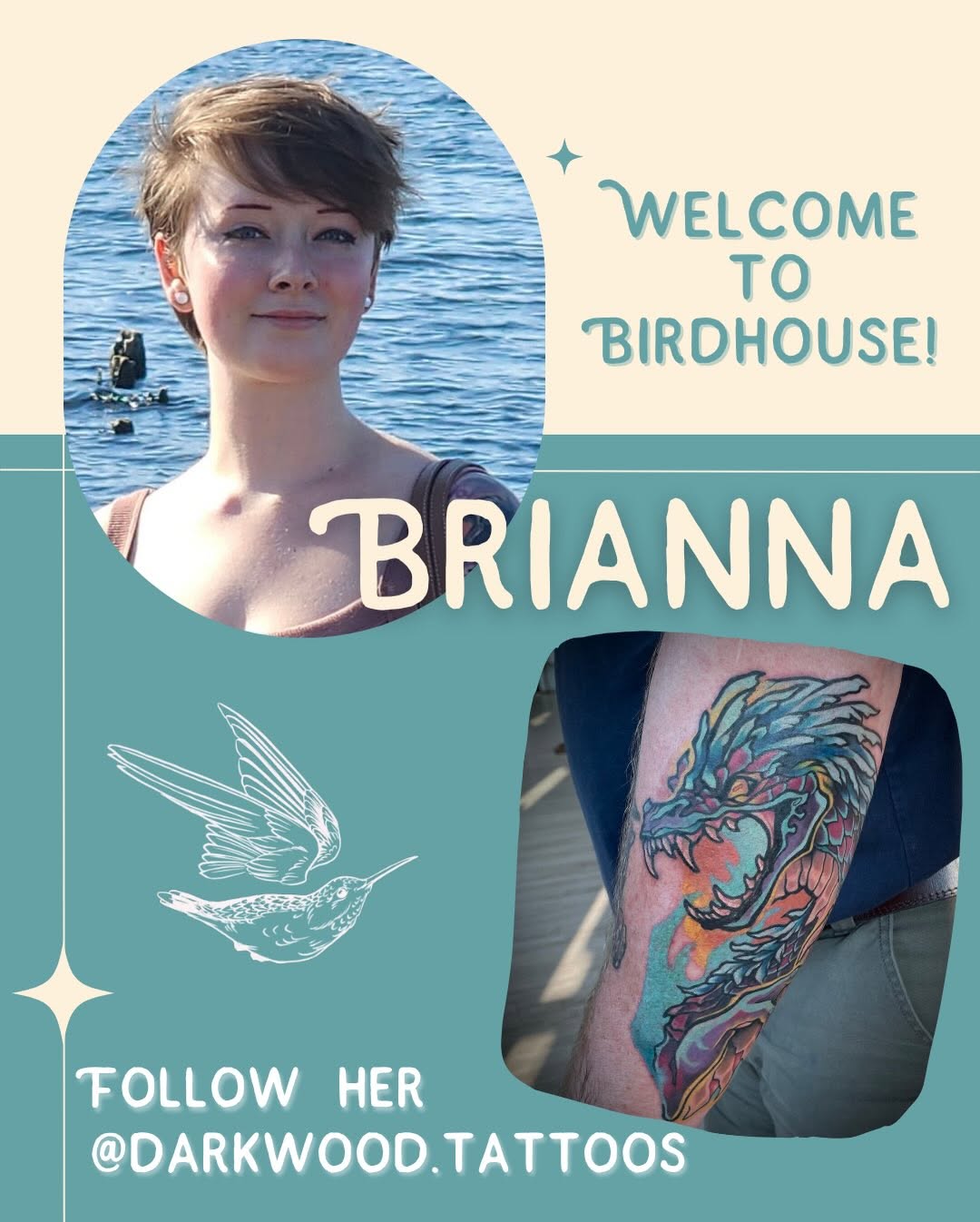 New artist to the flock!  We’re so happy to welcome @darkwood.tattoos to our NE location! Holy mother of talent, are you ready for Brianna and her col